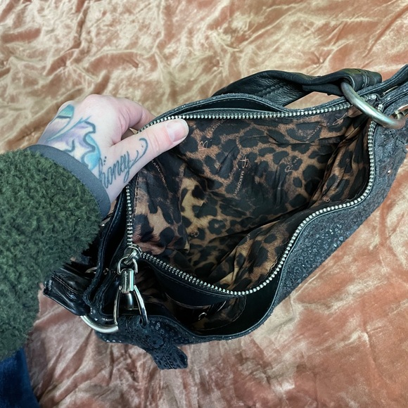 B Makowsky snakeskin print purse - Picture 6 of 8